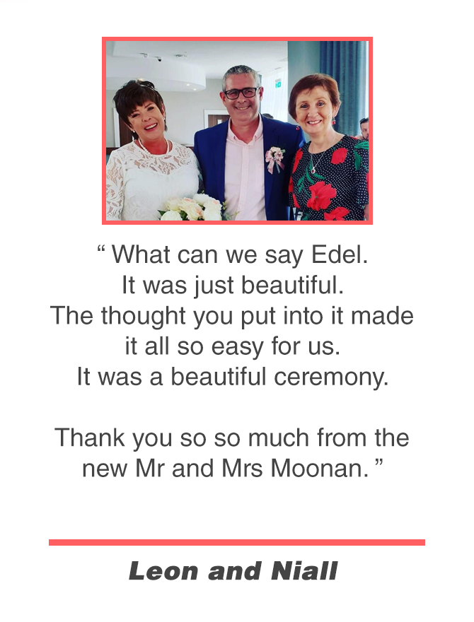 civil wedding ceremony dundalk co. louth by edel o'connell