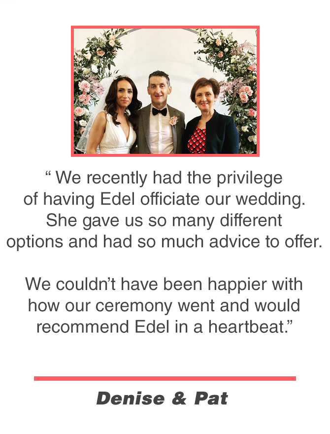 civil wedding ceremony dundalk co. louth by edel o'connell